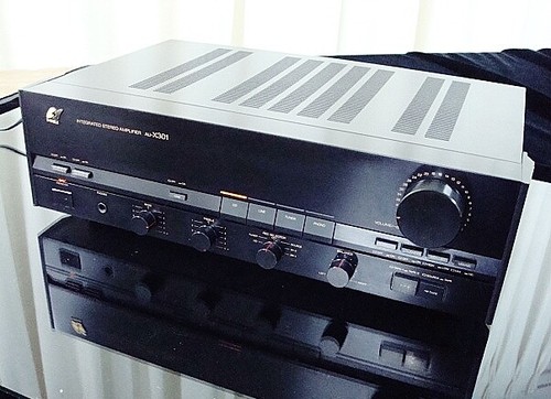Amplificador sansui 301 - amplificador,