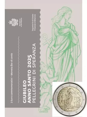 San marino euros 2025 conm - san,