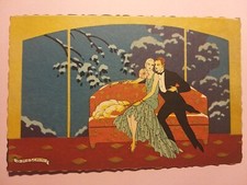 G. Meschini (Terni). Donnina - Innamorati.