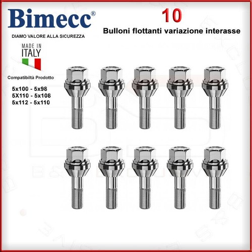 Bulloni flottanti variazione