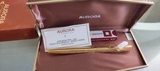 AURORA 98 NUOVA penna stilografica  Placcato Oro a righe pennino ORO vintage