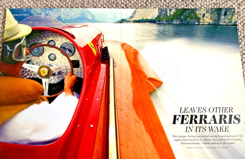 Ferrari v12 boat speedboat - v12,