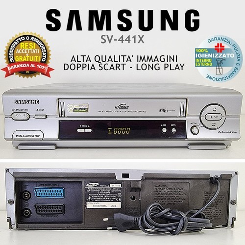 Videoregistratore vhs samsung - videoregistratore,