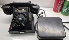 Telefono Sip Anni 50 60 In Bachelite Nero