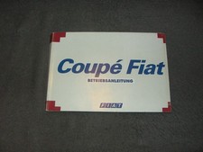 Manuale uso e manutenzione Fiat Coupè XII/1994 2.0 16V/Turbo ottimo