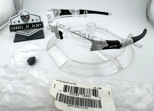 Oakley flak jacket bianco - oakley,