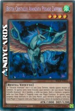 BESTIA CRISTALLO AVANZATA PEGASO ZAFFIRO • Segreta • BLCR IT016 • 1Ed • Yugioh!