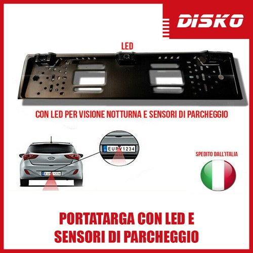 Portatarga con telecamera - portatarga,
