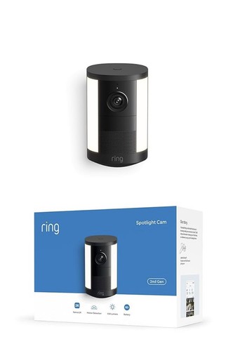 Ring videocamera con faretti - videocamera,