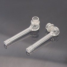 2 PZ Tubo Sigaretta Vetro