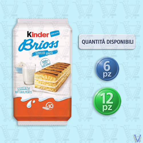 Ferrero kinder brioss - al, latte