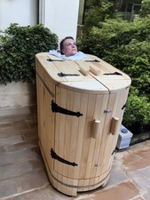 Mini Sauna per casa steam portatile piccole saune casalinga domestica SPA bagno
