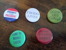 Set 5 spille 32 mm Tolkien Il Signore degli Anelli - Controcultura