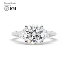 Anello Trilogy Diamante Tondo