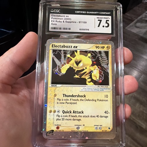 Pokémon electabuzz 2003 - pokémon, ex