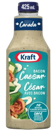 Kraft bacon caesar condimento - bacon,