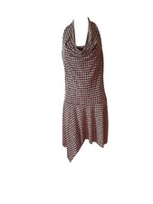 Exquiss's Paris abito da ballo/tango Marone D'orato taglia Unica Donna