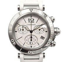 Cartier Pasha C Chrono Steel