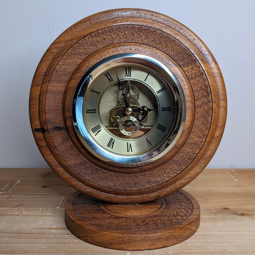 Skeleton clock wooden - skeleton, frame