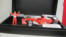 Ferrari F2004 Formula 1 n.1 M.Schumacher Alltime Career Box Hot Wheels 1:18