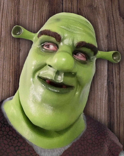 Shrek maschera lattice - shrek,