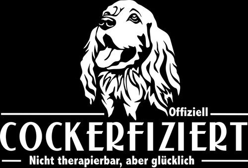 Adesivo auto cocker spaniel - auto,