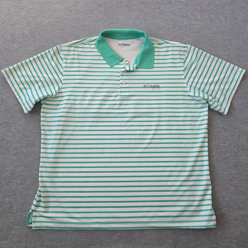 Columbia polo golf uomo verde - golf,