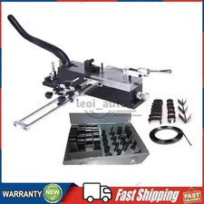 Piegatrice manuale in acciaio regola piegatrice regola in acciaio fustellatura NUOVO