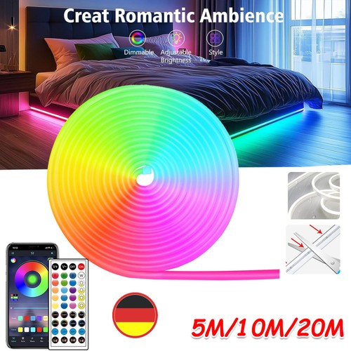 Striscia led neon 20 m - striscia,