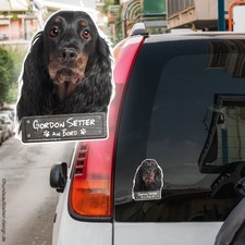Gordon Setter a bordo adesivo