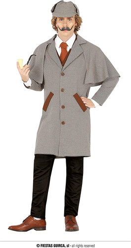 Costume investigatore taglia - investigatore, m