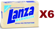 6 PZ LANZA MARSIGLIA SAPONE