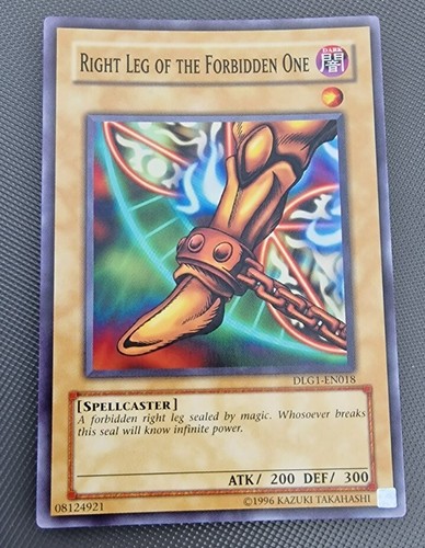 Cartes exodia right - yu-gi-oh!,