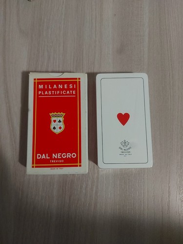 Carte milanesi plastificate - carte,