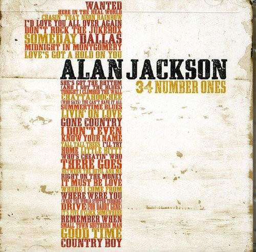 Alan jackson number ones - alan, 34