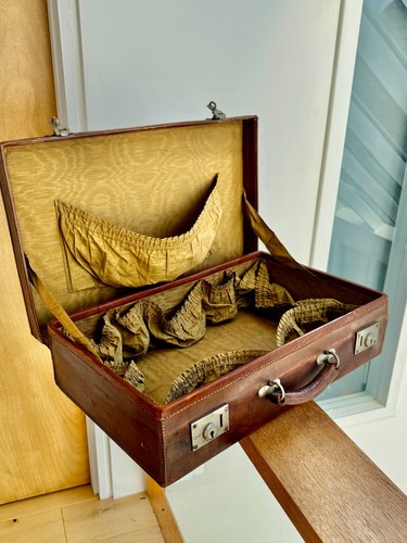 Valigia vintage pelle - vintage,