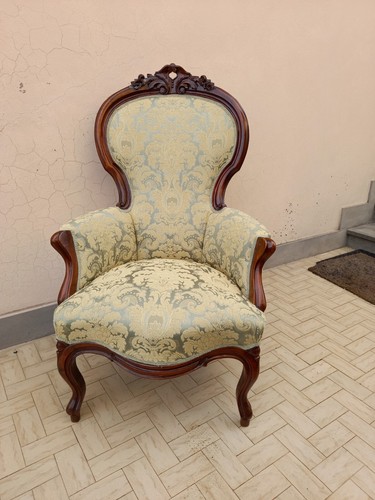 Antica poltrona originale - poltrona,