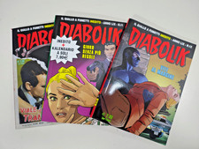 Lotto n. 3 Fumetti Diabolik Inedito - albi A. LIX - Astorina - ristampa 1962