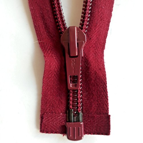 Cerniera rosso vino - cerniera,