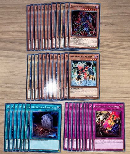 Mazzo arcidemone - yu-gi-oh!,
