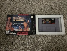 WWF WrestleMania: The Arcade Game carrello e scatola testato e funzionante)
