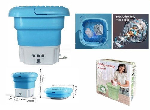 Mini lavatrice pieghevole - x,
