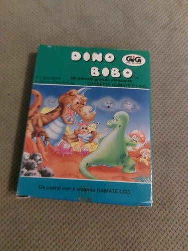 Dino bobo bibo - gig, cassetta