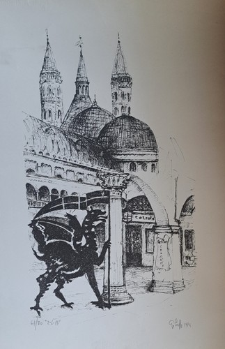 Serigrafia firmata 1984 - firmata,