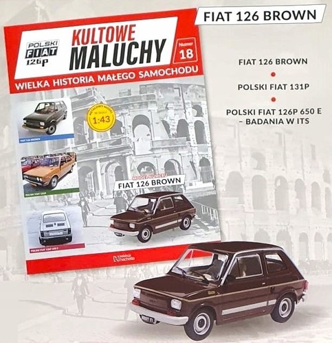 Fiat 126 brown giornale - 126,