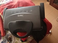 TOSTAPANE TOSTIERA PER TOAST PIASTRA 750W GRIGLIA GRILL SANDWICH ANTIADERENTE