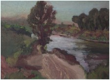 ATTILIO FERRERO, Olio su