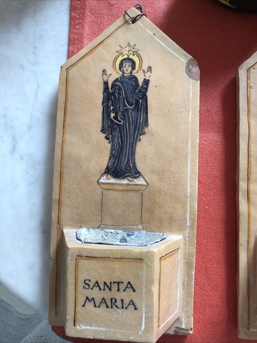 Maiolica antica acquasantiera - antica,