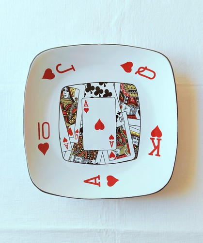 Piatto poker scala - reale, di