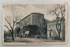 cartolina benevento apice castello medievale animata viaggiata 1952 formato picc